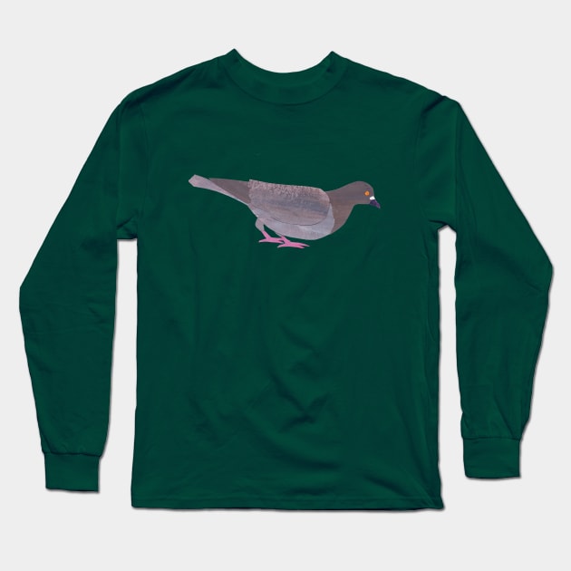 Cooo....coo.. Long Sleeve T-Shirt by BenMorganIllustration